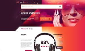 Witryna sklepu soundlovers